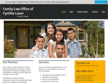 Tablet Screenshot of family-lawoffice.com
